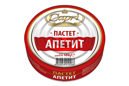 Пастет Апетит 180гр.